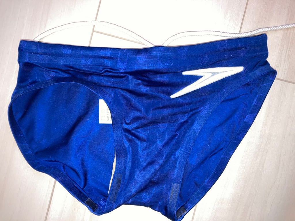 SPEEDO G-SUIT 競泳水着 競パン ブルーＳサイズ-