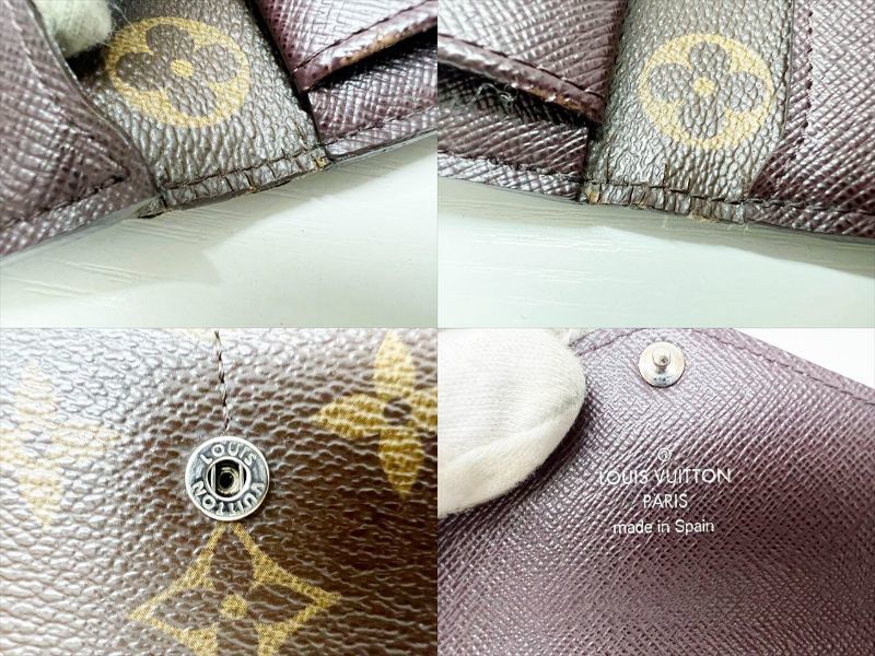 Louis Vuitton ルイヴィトン モノグラム エピ ポルトフォイユ マリールーロン 三つ折り長財布 ブラウン