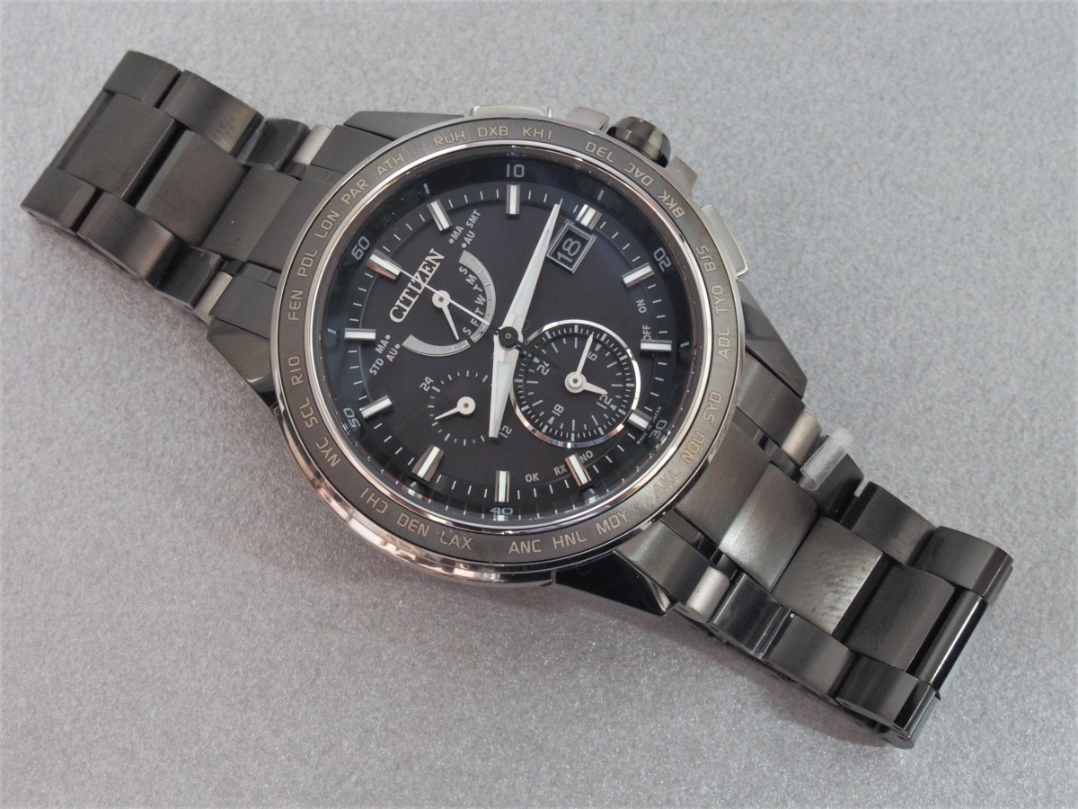 予約販売】本 ◇新品◇シチズン アテッサ AT9025-55E【ワールドタイム