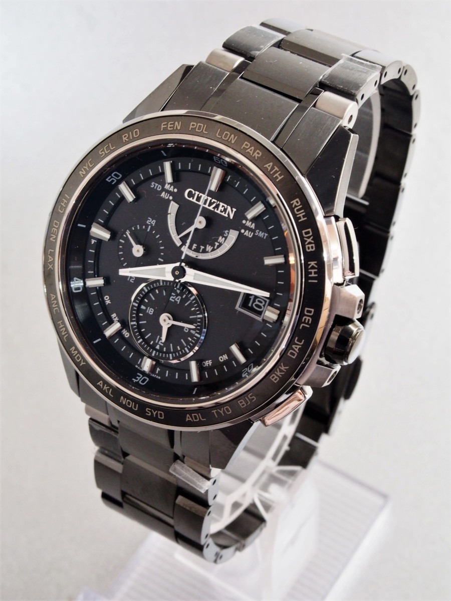 予約販売】本 ◇新品◇シチズン アテッサ AT9025-55E【ワールドタイム