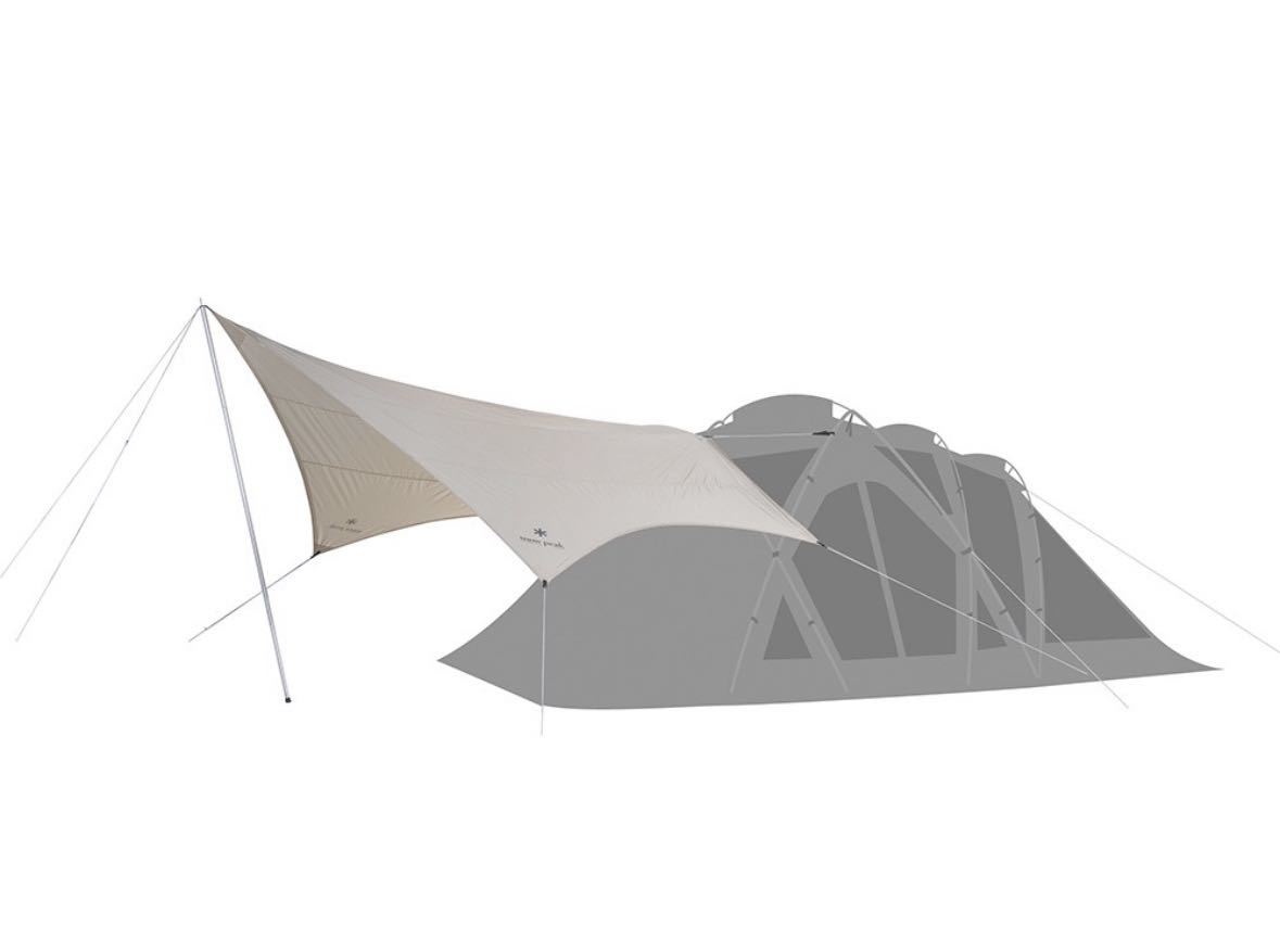 新品 スノーピーク コネクトタープ ヘキサ アイボリー Snowpeak tarp