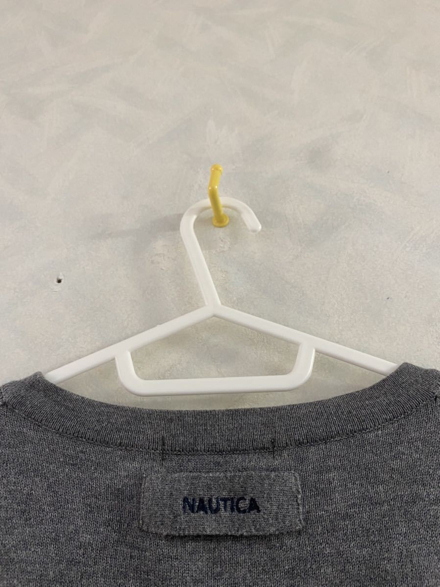 NAUTICA ニットセーター サイズXL 綿100% ノーティカ ビッグロゴ_画像3