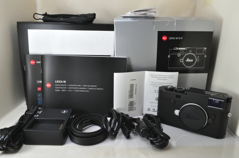★★極上品 Leica M10-P Type 3656 24 MP Digital SLR Camera in Black w/Box♪♪#5449