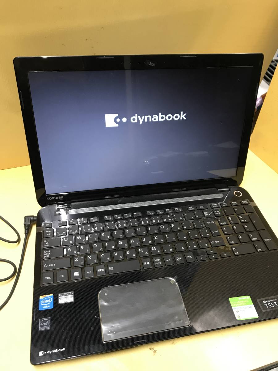 大きな取引 YS1198☆中古品 東芝 dynabook T553/37JB Celeron1.1GHz