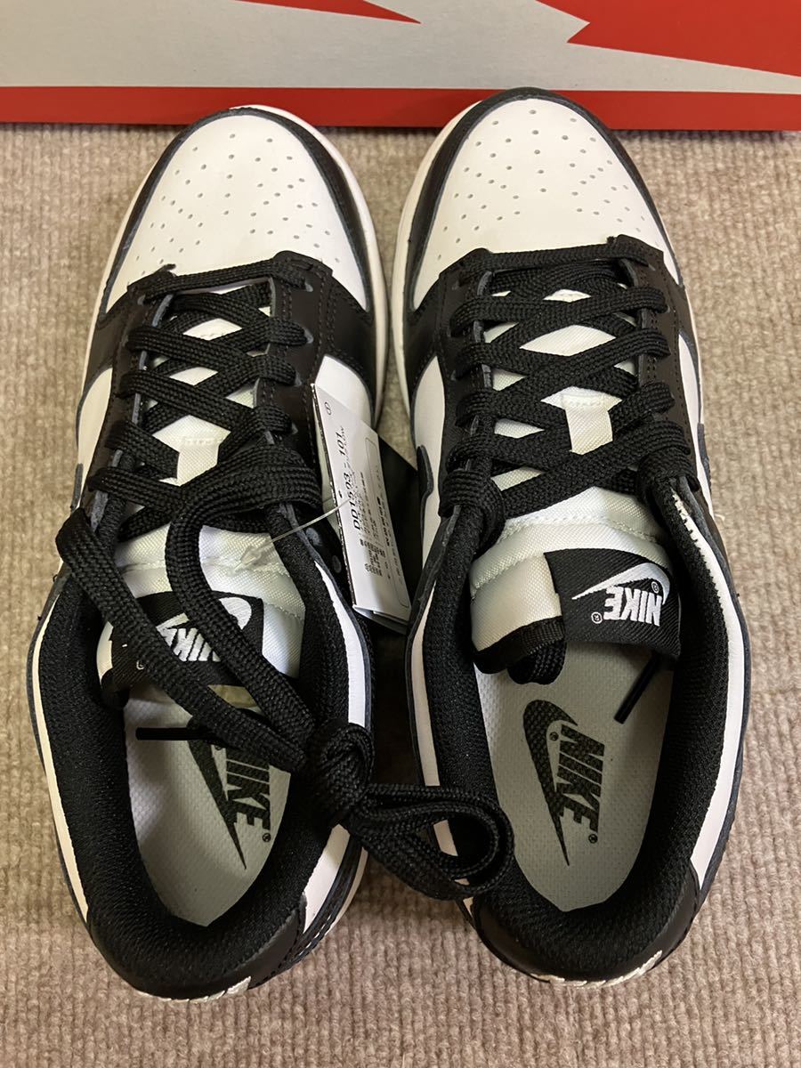 かわいい!靴24.5cm Nike WMNS Dunk Low White/Black ナイキ ウィメンズ ダンク