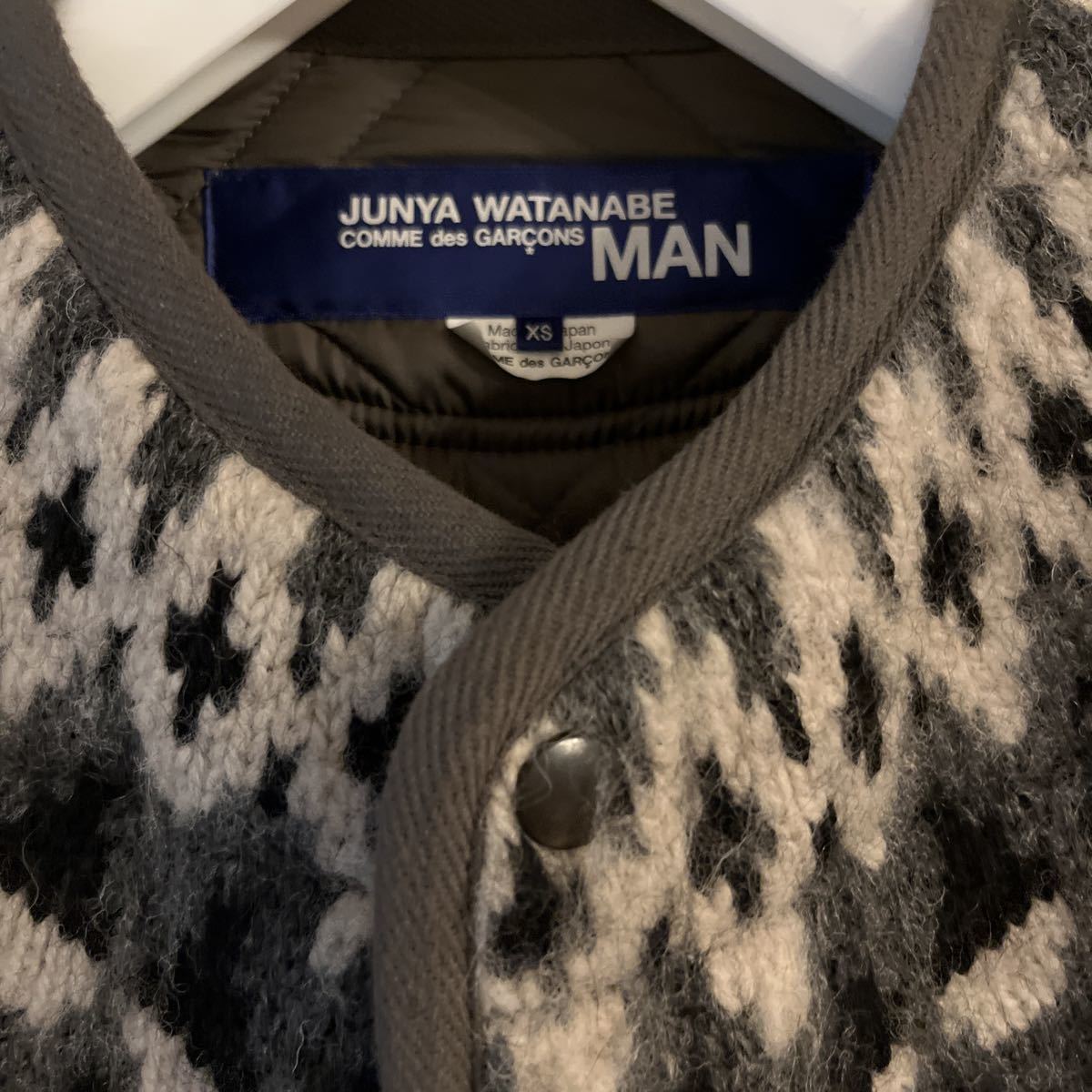 JUNYA WATANABE MAN 21AW ノルディックセーター ドッキング 