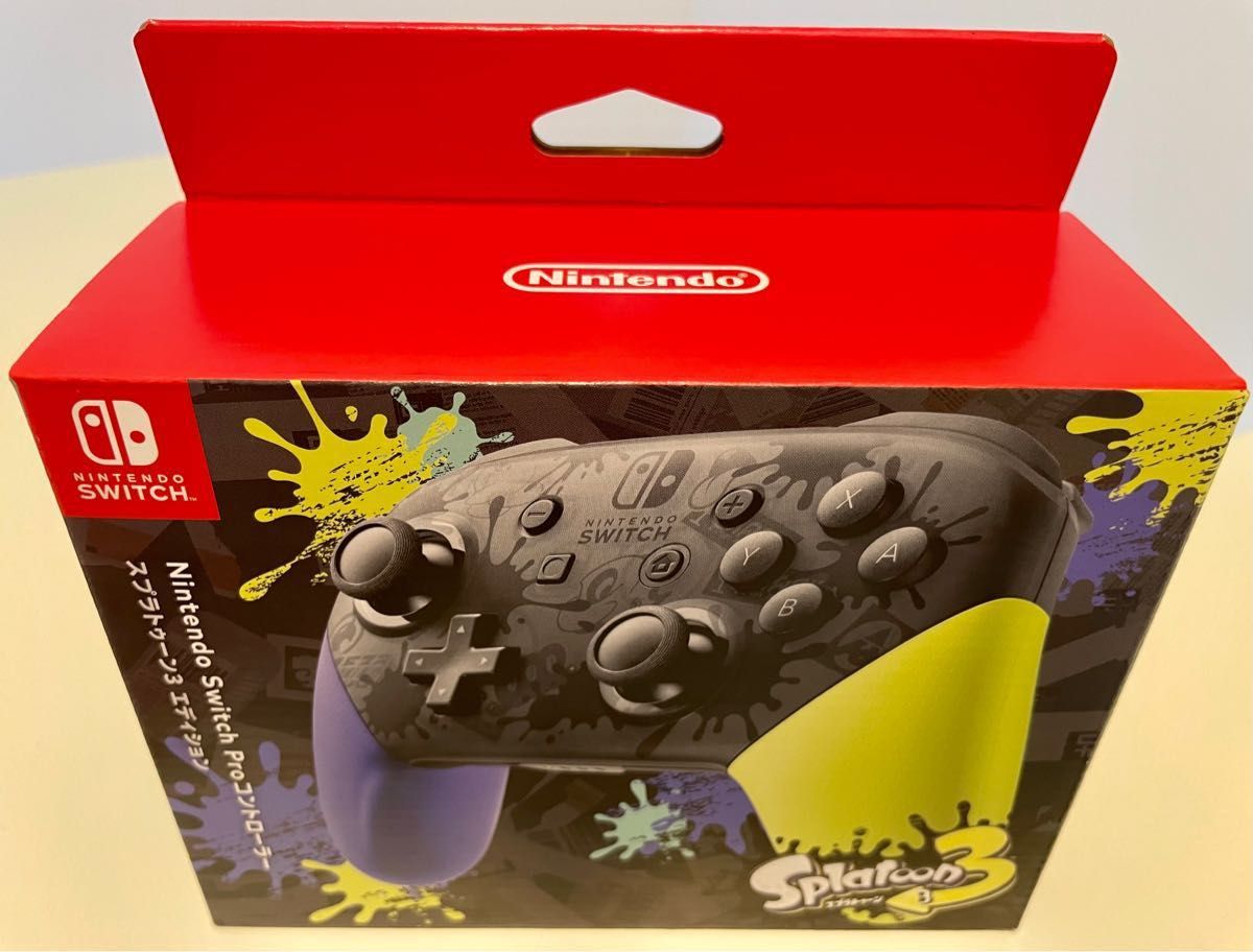 【本日発送可◎早い者勝ち！】Nintendo Switch Proコントローラー スプラトゥーン3エディション スイッチ プロコン