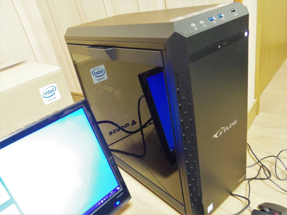 ゲーミングPC 展示品 Mouse G-TUNE NG797G166S5 Win10 Core I7 GeForce