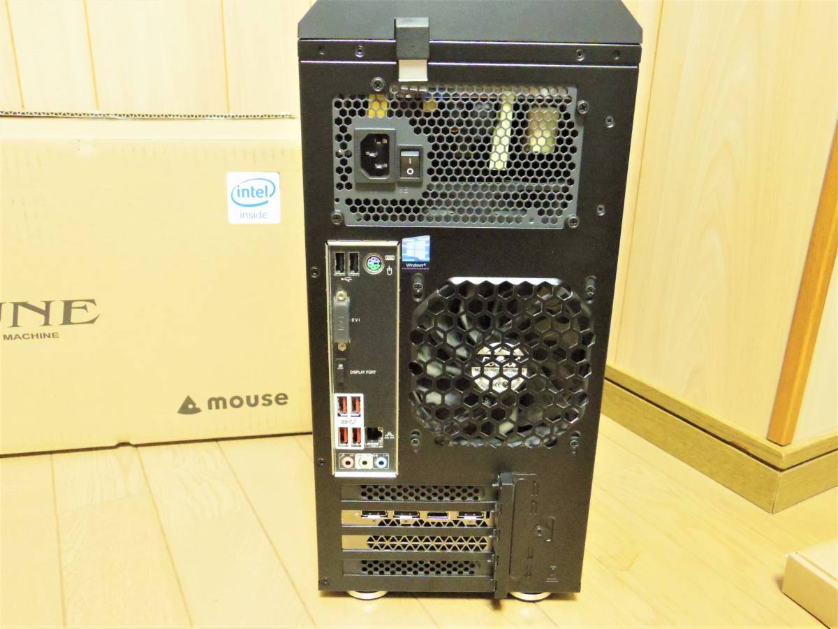 ゲーミングPC 展示品 Mouse G-TUNE NG797G166S5 Win10/Core i7/GeForce
