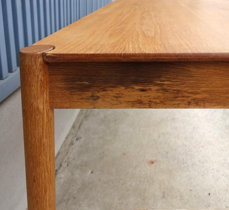 北欧ビンテージ木製ダイニングテーブル オークft0676 | transparencia