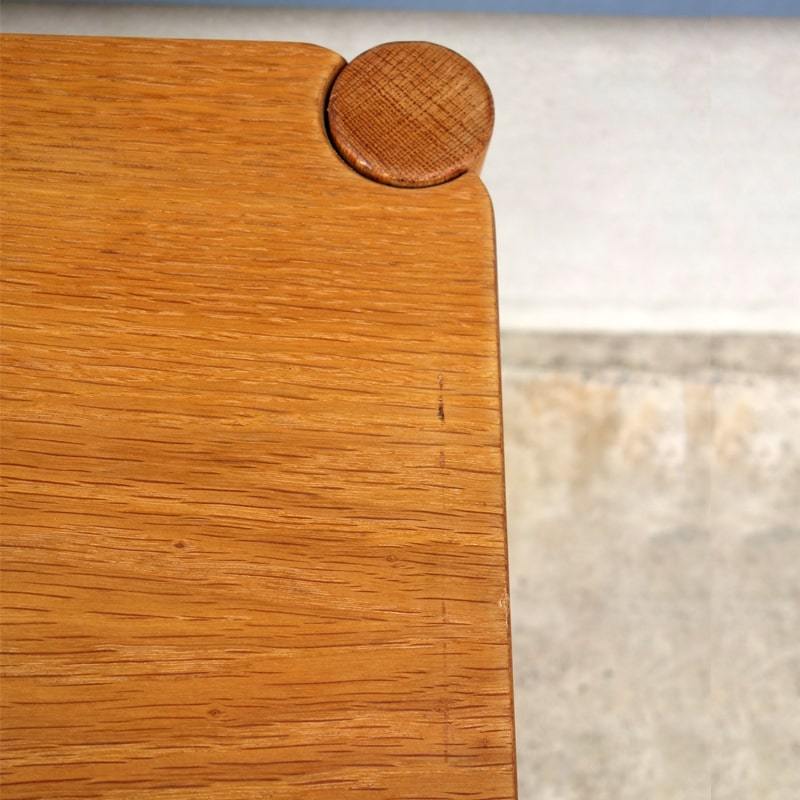 北欧ビンテージ木製ダイニングテーブル オークft0676 | transparencia