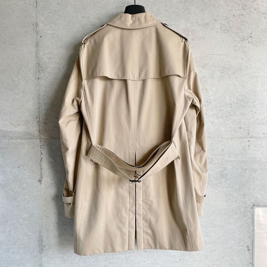 素晴らしい品質 極美品 バーバリー サンドリンガム トレンチコート 54