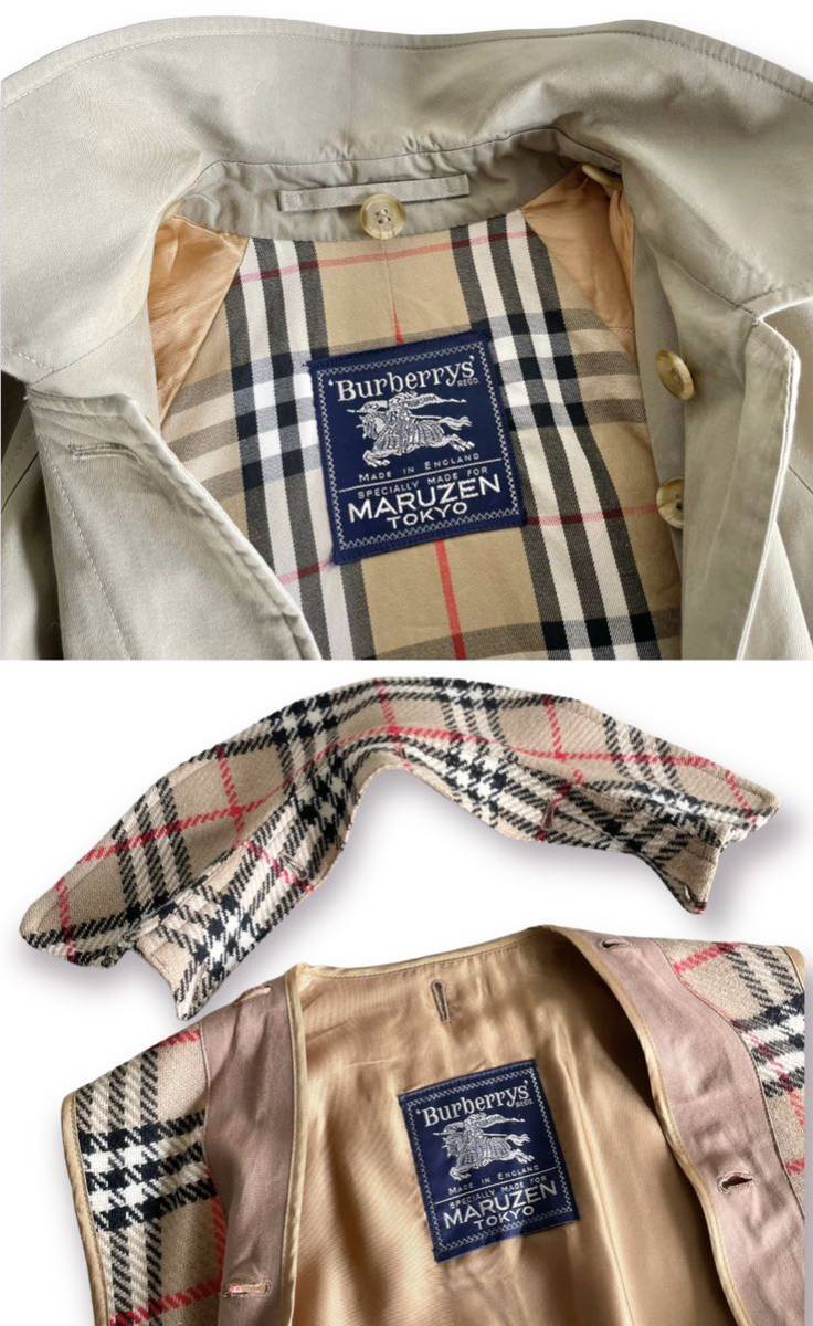 スペシャル Burberrys 一枚袖 バルマカーンコート フルセット つけ襟