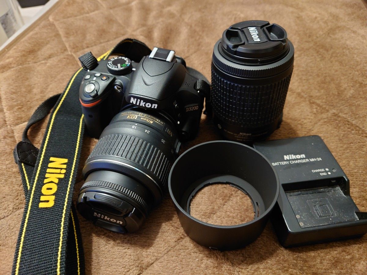 Nikon D3200 ダブルズームキット カメラ デジタル一眼カメラ www