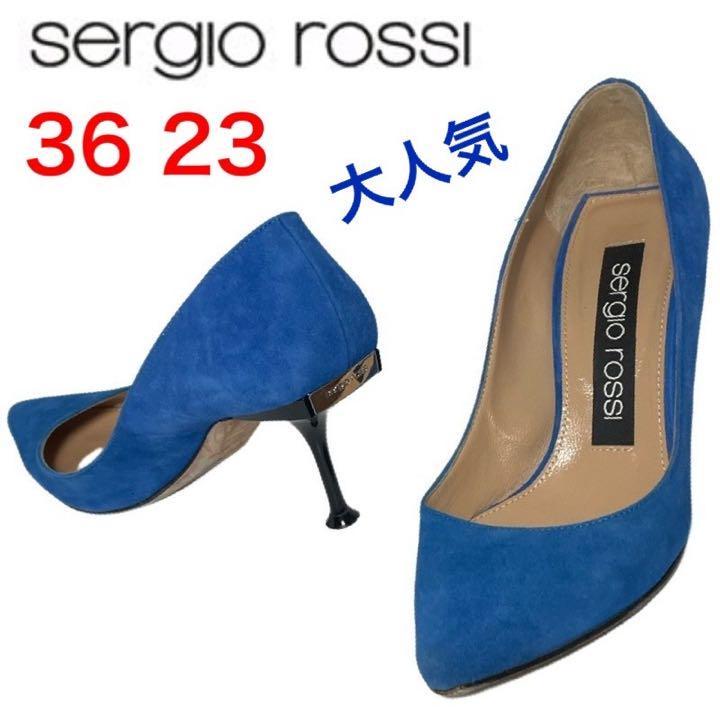 * great popularity * Sergio Rossi pumps sr MILANOpo Inte dotu36