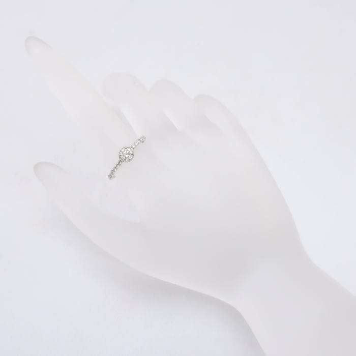 PT900 ダイヤモンド リング 12号 D:0.308ct 0.12ct プラチナ #12 指輪