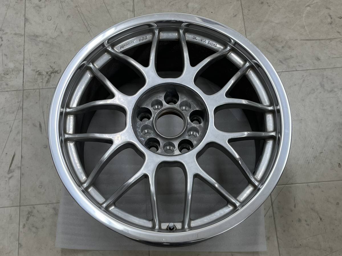 美品 鍛造 軽量8J 9J BBS RG PCD100 トヨタ86 BRZ プリウス ゴルフ ニュービートル レクサスCT200h カローラスポーツ アウディa1 ポロ_画像3