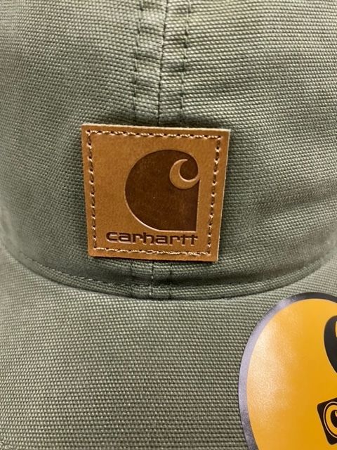 本物 新品未使用 Carhartt カーキ カーハート ベースボールキャップ バイク フリーサイズ キャンプ アウトドア スケーター ストリート_画像9