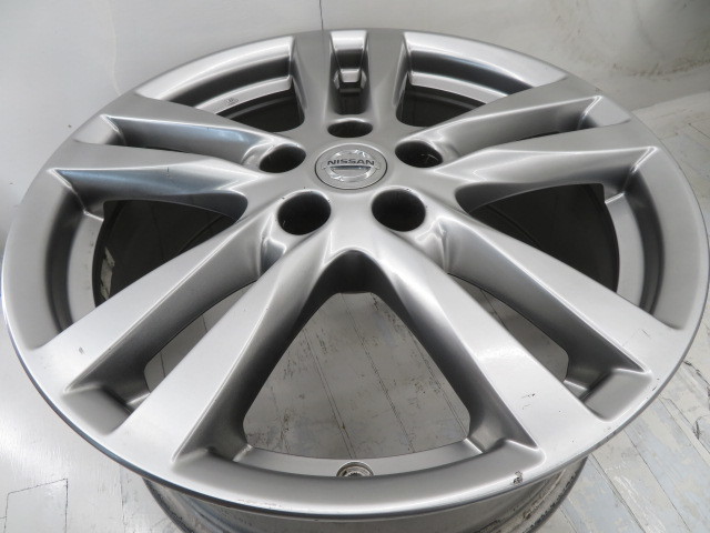 中古アルミホイール 4本セット 18インチ 18x7.5J +55 5穴 PCD114.3 日産純正 送料無料 （沖縄、離島除く）a14457_画像4