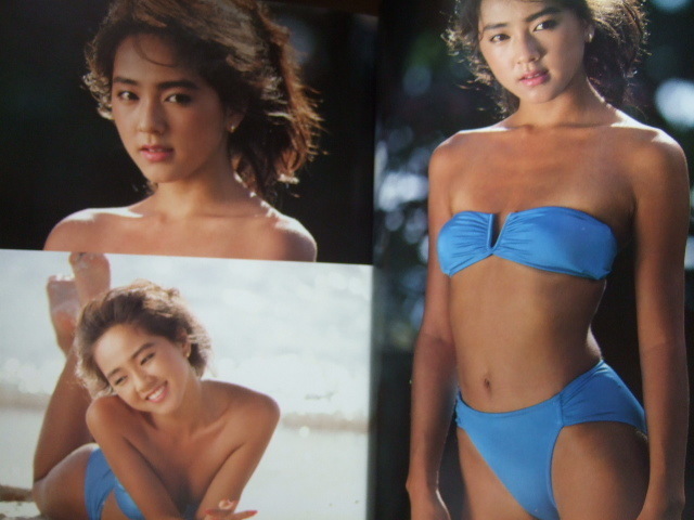 ☆プレミア本!山口智子・藤森夕子、他セクシー水着!86年度水着 ☆プレミア本!山口智子・藤森夕子、他セクシー水着!86年度水着