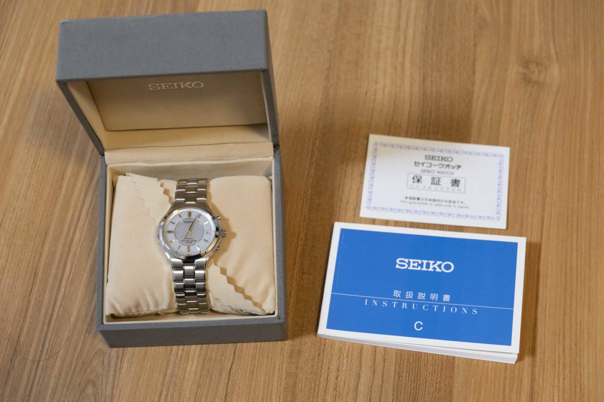 Yahoo!オークション - ◇SEIKO DOLCEセイコー ドルチェ メンズ 電波ソ...