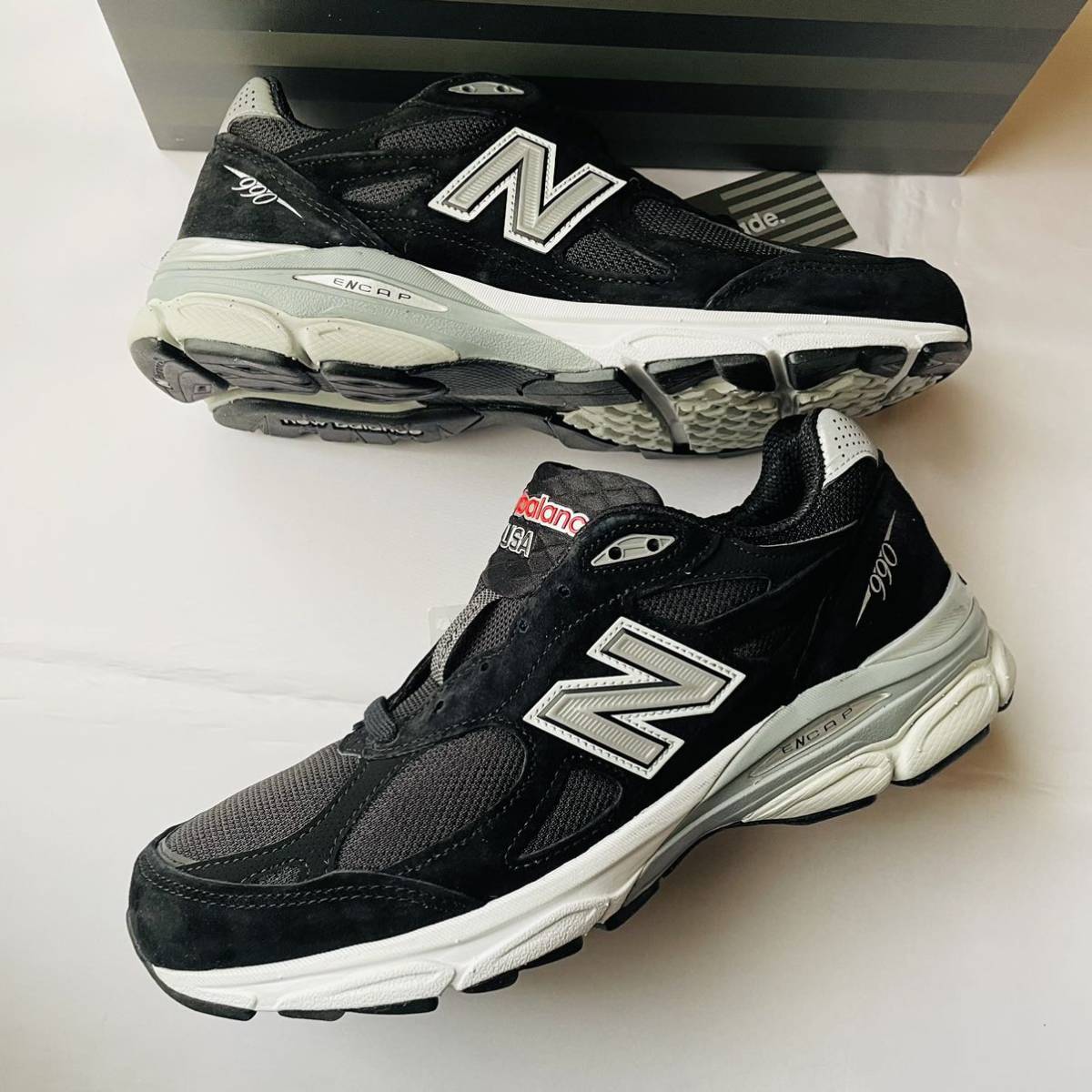 未使用】New Balance M990BS3 27.5cm グレー ニューバランス - www