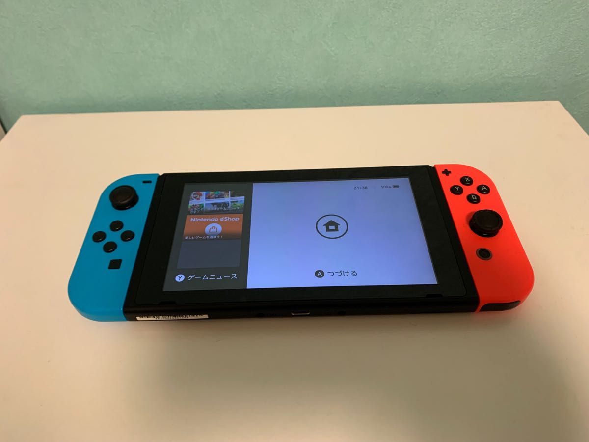 任天堂　Switch Nintendo Switch ネオンブルー ニンテンドースイッチ本体 ネオンレッド