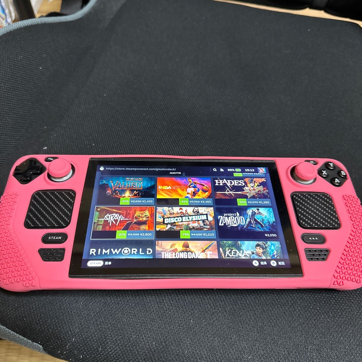 安い割引 SteamDeck スチームデック 非冷凍品同梱不可 スチーム 新品未