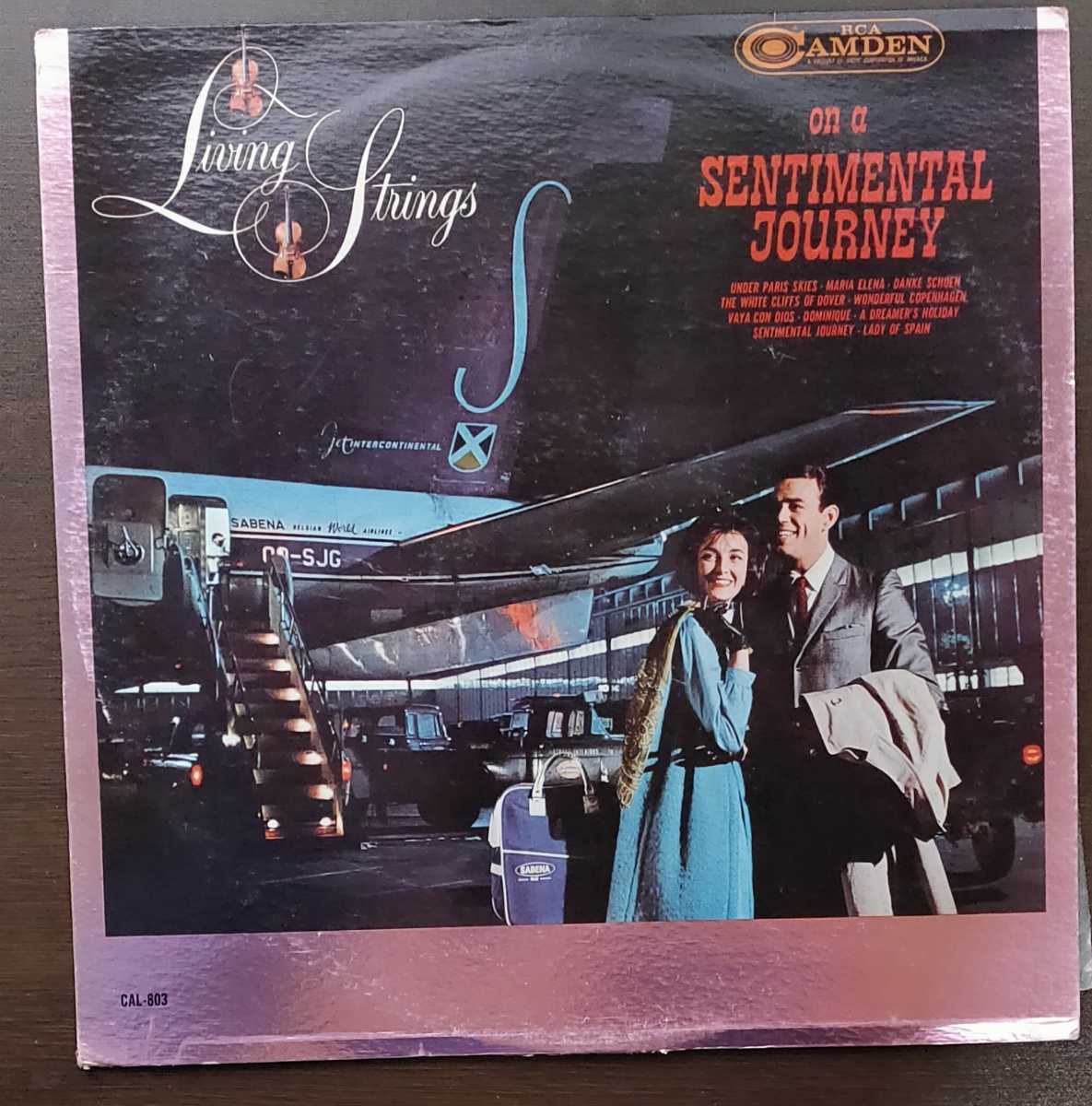 リヴィングストリングス　US盤　Living Strings on a sentimental journey モノラル盤_画像1