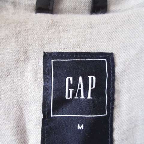 ○美品 GAP ギャップ◆アウター 中綿入り プリマロフト ジャケット ファー付き あたたかい◆レディース ブラック Mサイズ_画像8