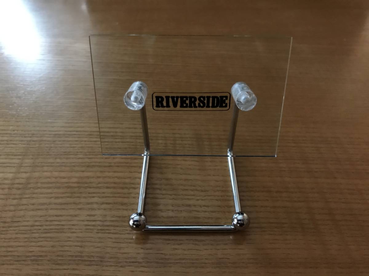 RIVERSIDE リバーサイド ロゴ入り CDスタンド　元箱付き_画像1