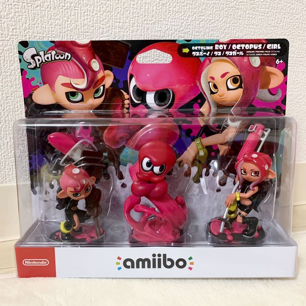 Yahoo!オークション - 新品☆未開封 スプラトゥーン amiibo トリプル