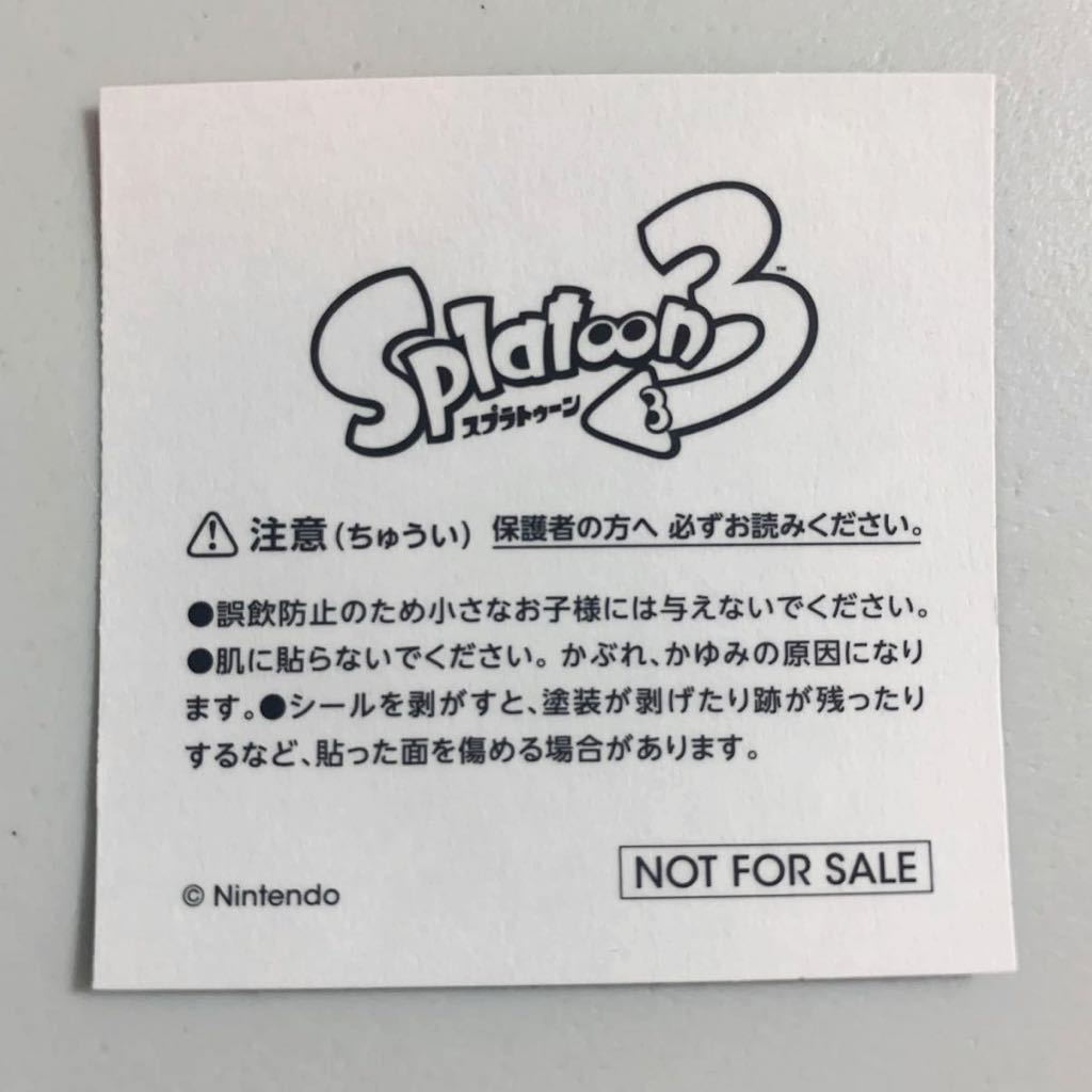 Nintendo OSAKA ニンテンドーオオサカ 非売品 MARIO マリオ スーパーマリオ スプラトゥーン３ Splatoon3 来場記念 シール、台紙セット_画像5