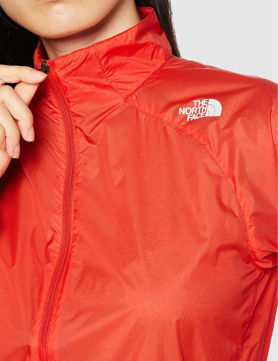 THE NORTH FACE ノースフェイス ランニングジャケット インパルスレーシングジャケット レッド(赤) レディースL新品