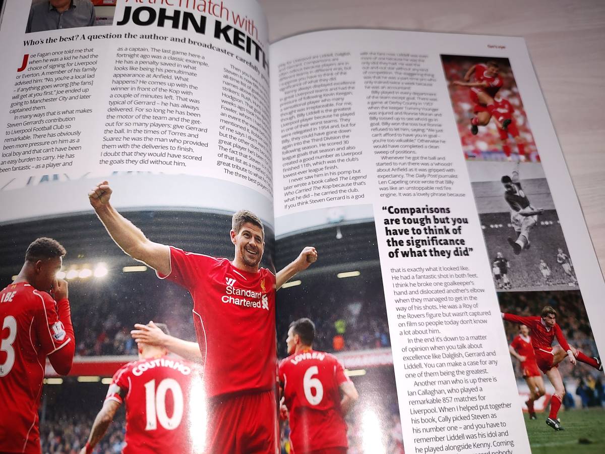 Steven Gerrard( Stephen *jela-do) autograph liva pool Home Final Race Match program [ certificate equipped ]