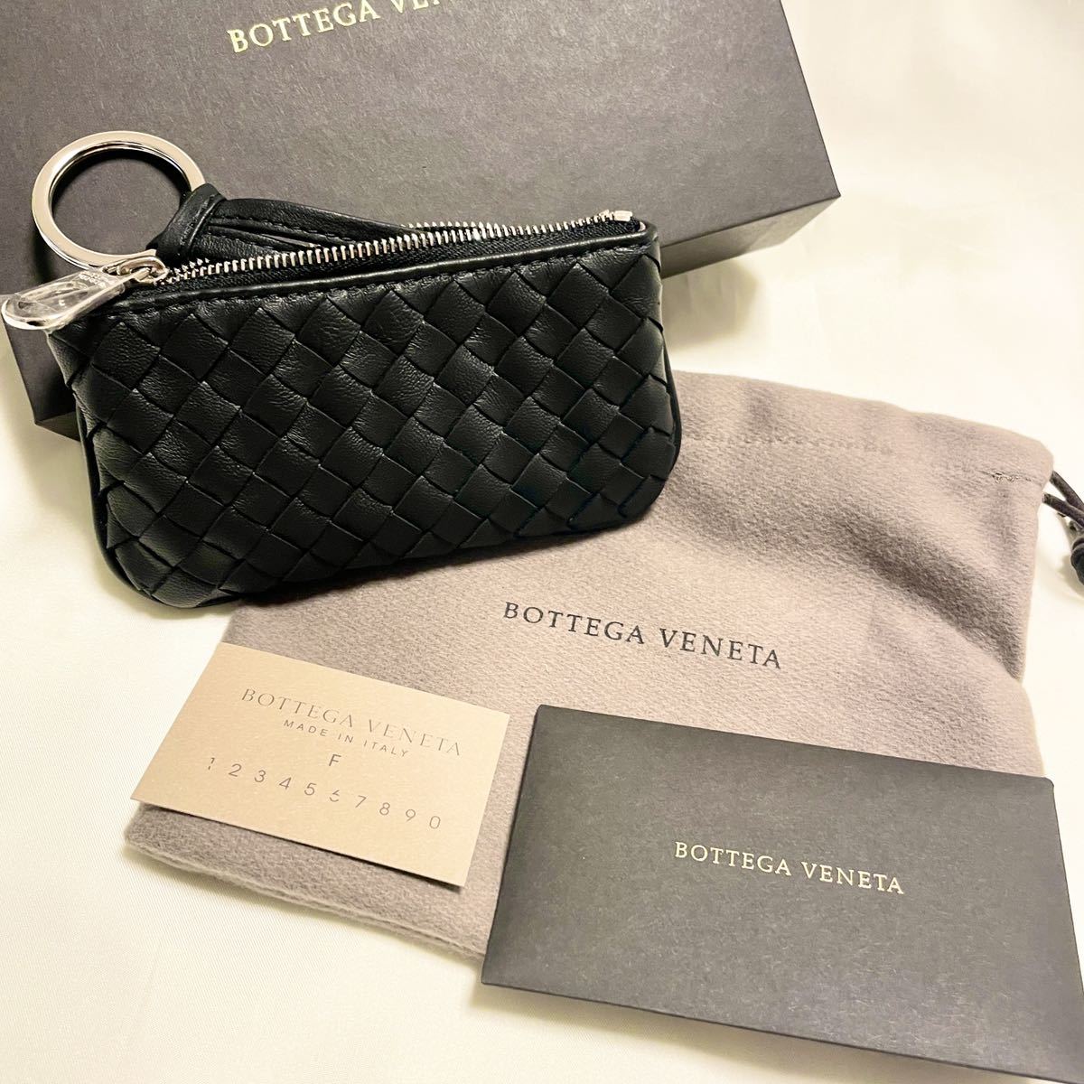 BOTTEGA VENETA ボッテガヴェネタ コインケース キーリング付き