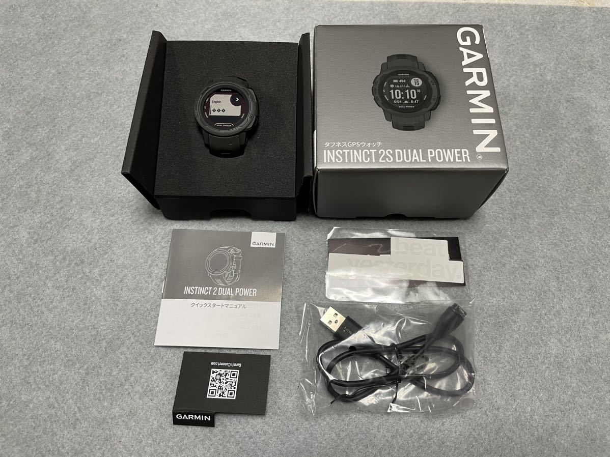 ☆クーポン発行) DUAL Garmin Garmin タフネスGPSウォッチINSTINCT 2S
