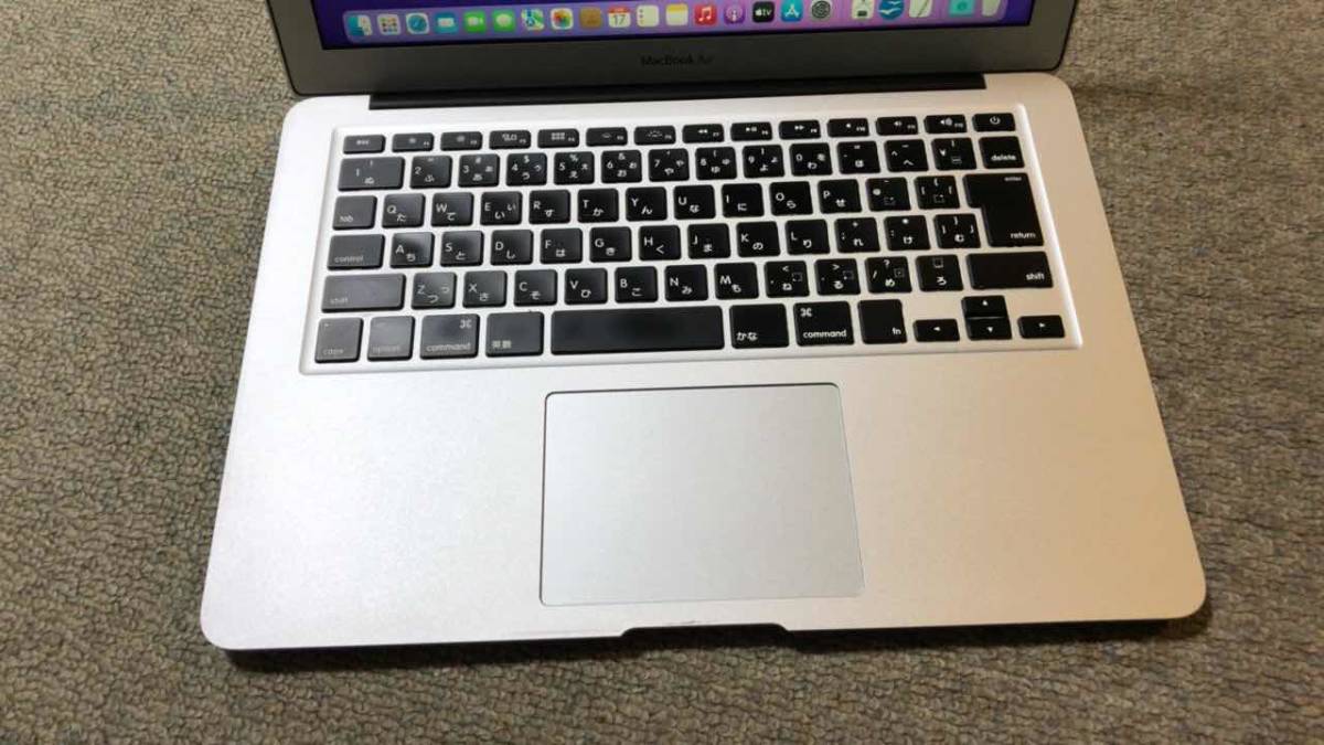 MacBook Air 2017年 SSD256GB 充放電66回 Office ノートパソコン ...