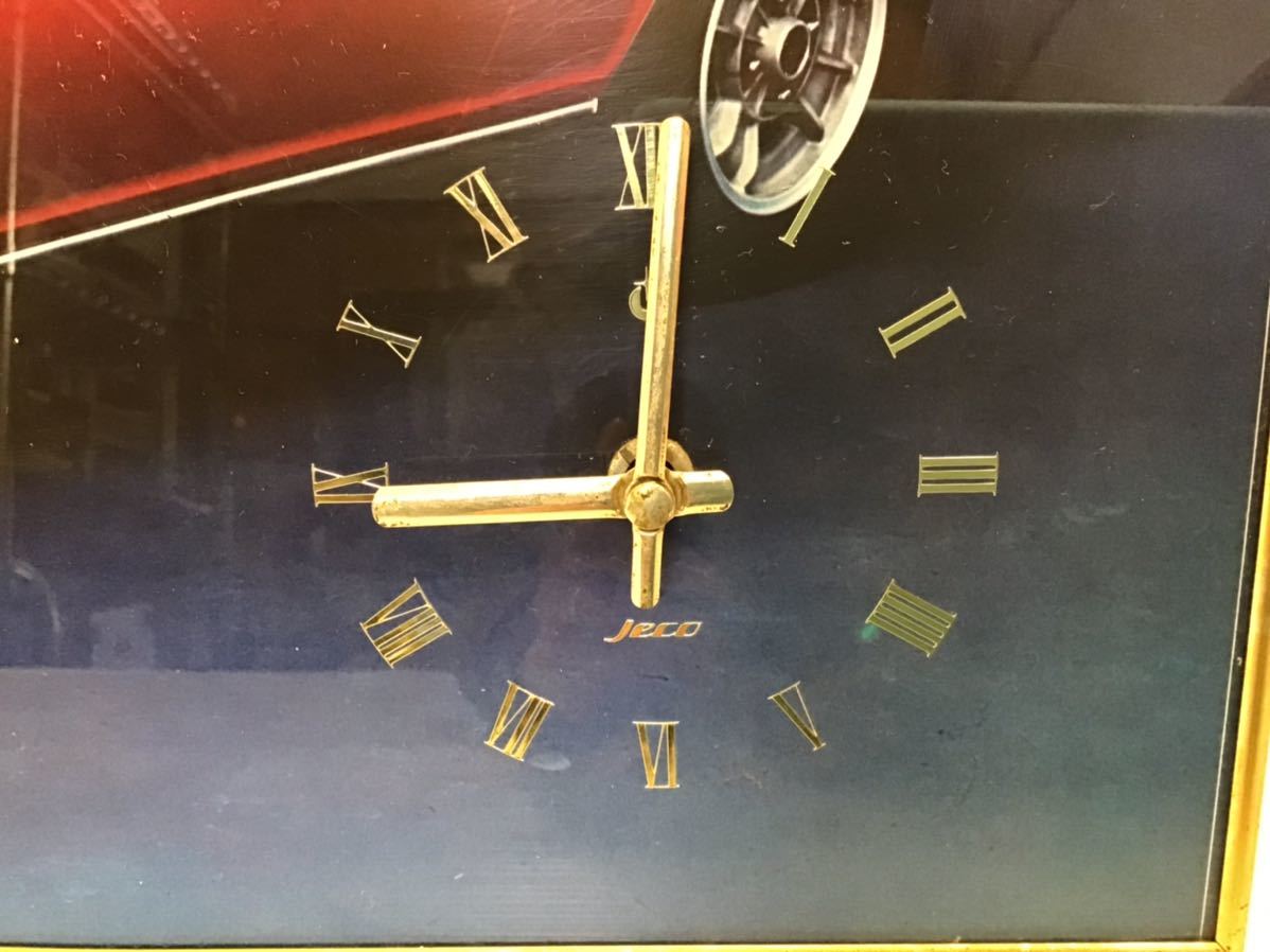 ☆動作品☆ 希少 マツダ コスモ 時計 当時物 状態良 名車 掛け時計 旧