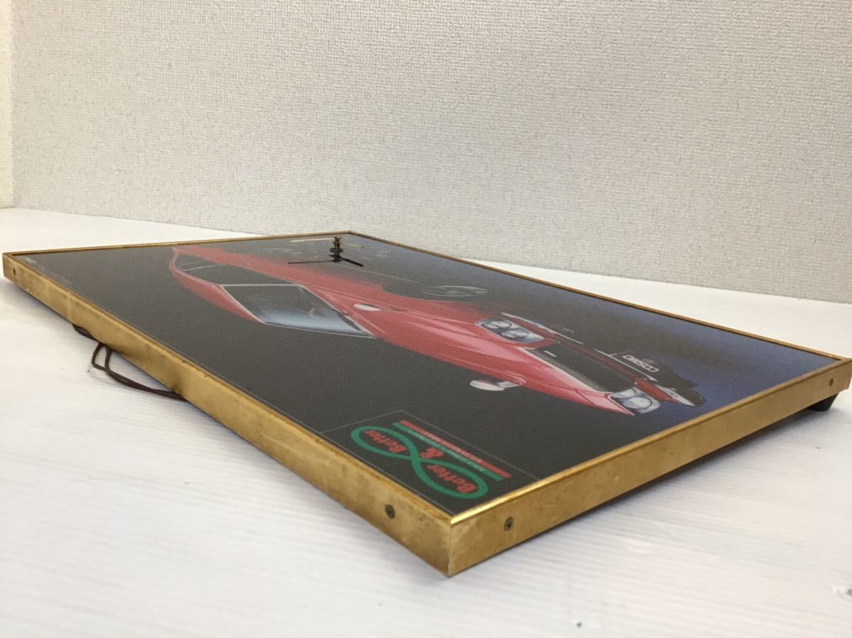 ☆動作品☆ 希少 マツダ コスモ 時計 当時物 状態良 名車 掛け時計 旧