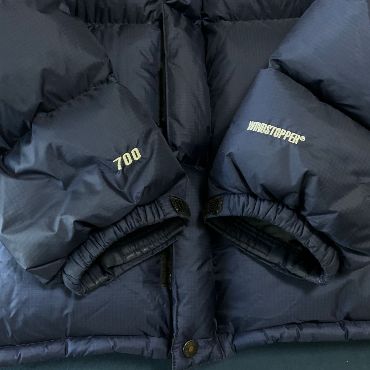 THE NORTH FACE ノースフェイス　ダウンパーカー　L FP 青　黒　ブルー　SUMMIT SERIES