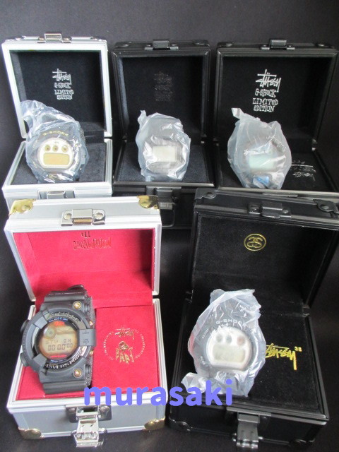 Stussy BAPE G-SHOCK FROGMAN GF-8250BS-1JR DW-6900STS-9JR DW-5000ST