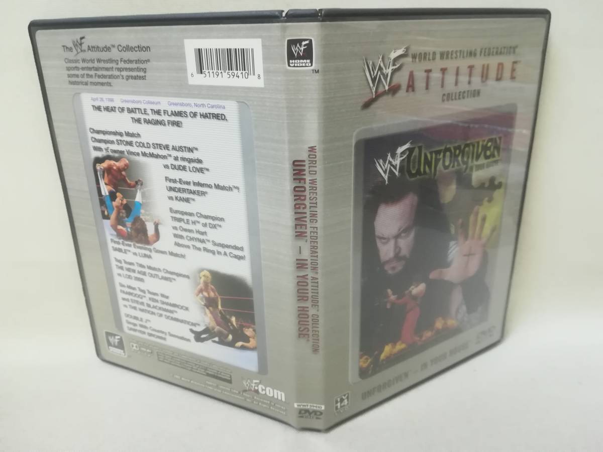 DVD 『WWF ATTITUDE COLLECTION UNFORGIVEN - IN YOUR HOUSE [輸入盤]』アメリカンプロレス/WWF59410/ 12-5651_画像4