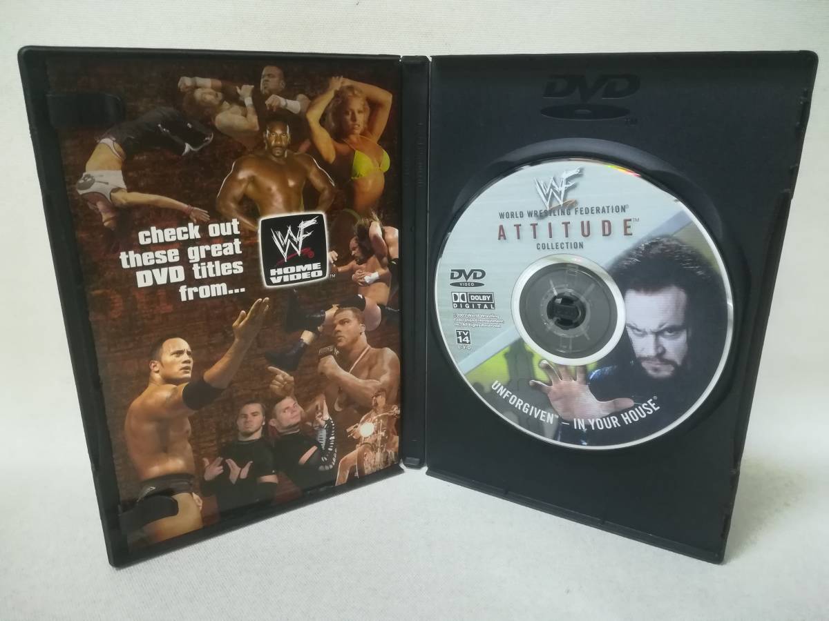 DVD 『WWF ATTITUDE COLLECTION UNFORGIVEN - IN YOUR HOUSE [輸入盤]』アメリカンプロレス/WWF59410/ 12-5651_画像3