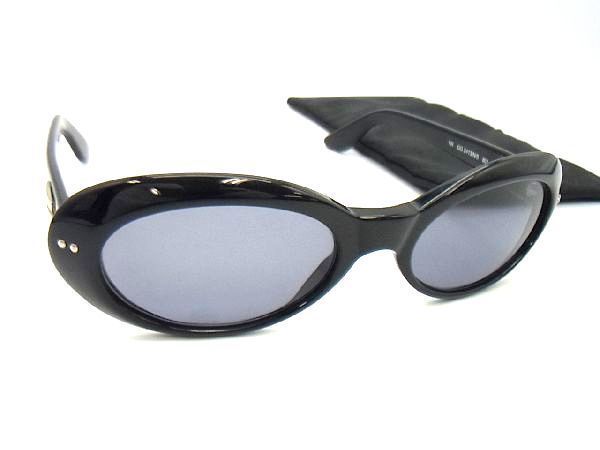 1円 GUCCI グッチ 135 GG2413/N/S 807 52 19 サングラス メガネ 眼鏡 アイウェア メンズ レディース ブラック系  AE8394Qオ
