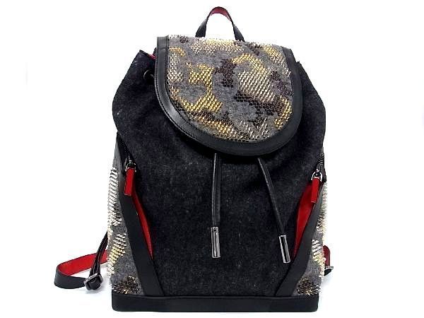 日本限定モデル】 ルブタン Louboutin Christian □美品□ 1円