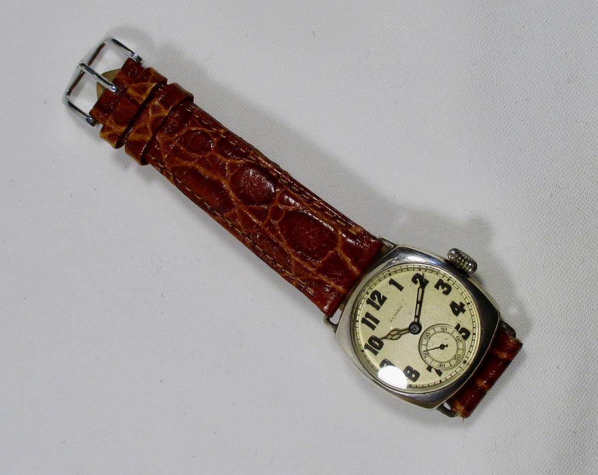 ☆ ZENITH 900銀クッションケース 腕時計 スイスの画像2