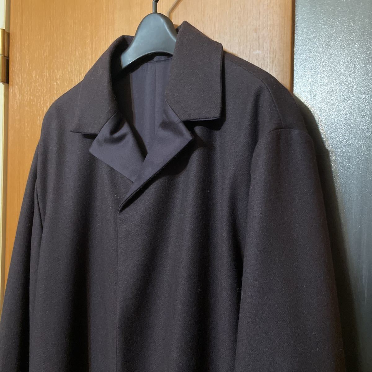 希少 定価209000円『SEYA.』ウールカシミアリバーシブルステンカラー