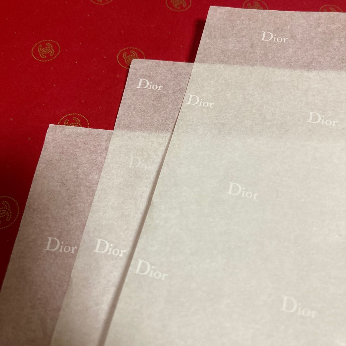 Dior/薄紙ラッピングペーパー3枚セット【50㎝×70㎝】|Yahoo Dior/薄紙ラッピングペーパー3枚セット【50㎝×70㎝】|Yahoo