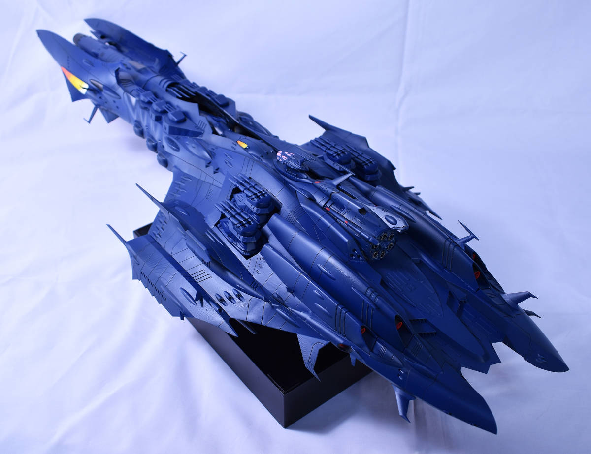 福袋売れ残りセール 宇宙戦艦ヤマト2199 1/1000 大ガミラス帝国軍 デウスーラ2世 3D 宇宙戦艦ヤマト